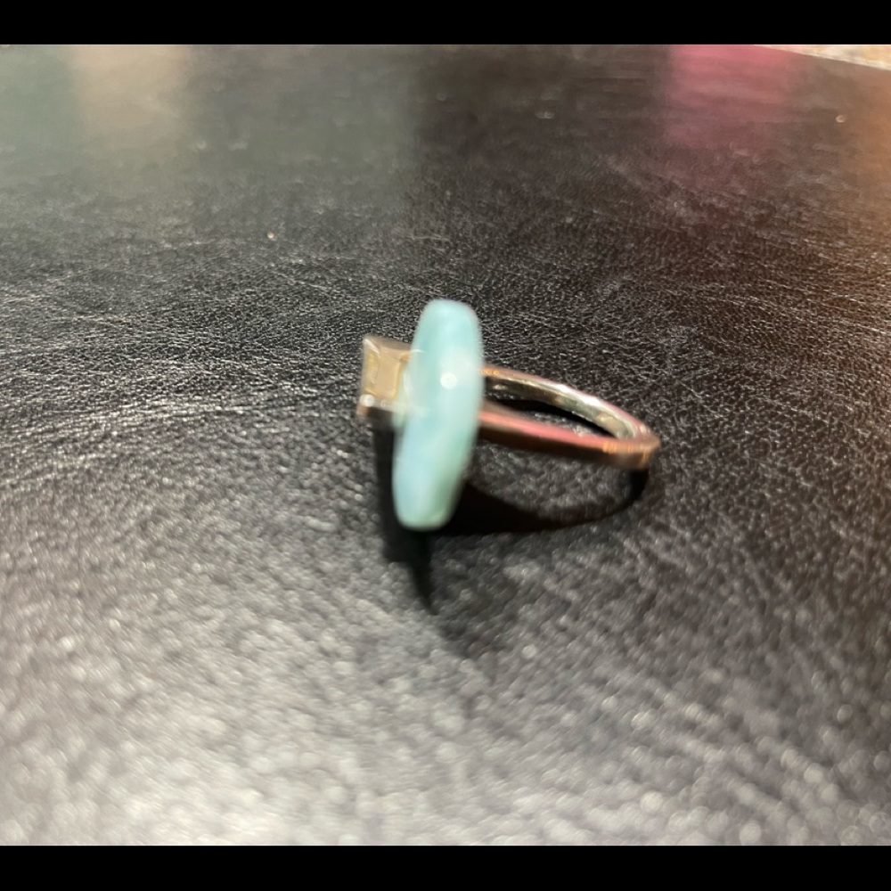 Larimar size 7 ring - Picture 8 of 8